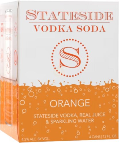 Stateside Vodka Soda & Orange - Spirits from Tuxedo Wine & Spirits