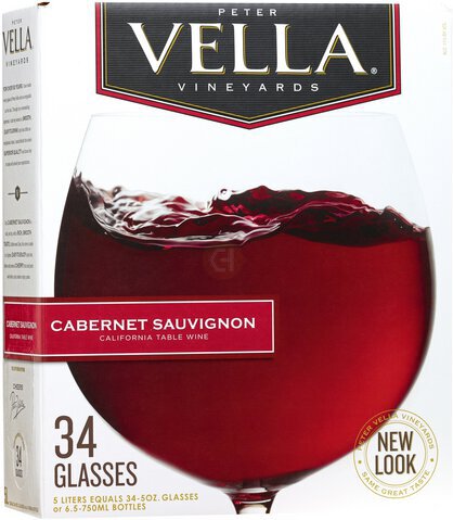 Peter Vella Cabernet Sauvignon Red Wine Box Wine - Wine from Tuxedo Wine & Spirits