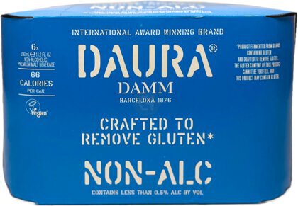 Estrella Daura Damm Non Alc - beer from Tuxedo Wine Spirits Atlanta
