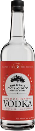 Thirteenth Colony Southern Vodka - Spirits from Tuxedo Wine & Spirits