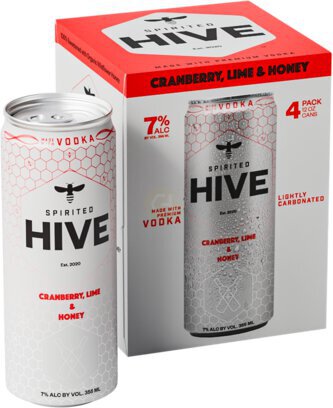 Spirited Hive Vodka Cranberry Lime - spirits from Tuxedo Wine Spirits Atlanta