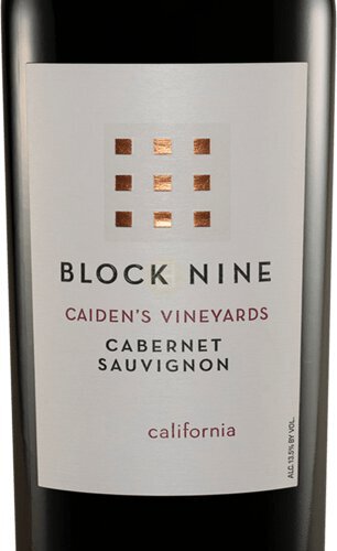 Block Nine Cabernet Sauvignon - Wine from Tuxedo Wine & Spirits