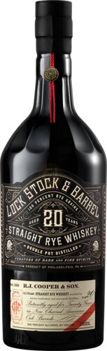 Lock Stock Barrel 20 Years Old Rye - Spirits from Tuxedo Wine & Spirits
