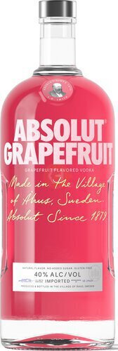 Absolut Grapefruit Vodka - spirits from Tuxedo Wine Spirits Atlanta