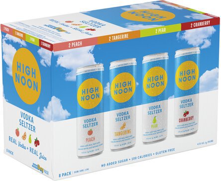 High Noon Day Pack Vodka Hard Seltzer - Spirits from Tuxedo Wine & Spirits