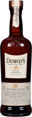 Dewar's 18 Year Old Scotch Whisky - Spirits from Tuxedo Wine & Spirits