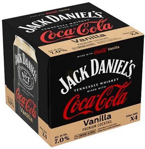 Jack Daniel's Coca Cola & Vanilla - spirits from Tuxedo Wine Spirits Atlanta