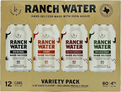 Lone River Ranch Water Variety Pack - Beer from Tuxedo Wine & Spirits