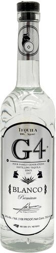 G4 Premium Tequila Blanco - Spirits from Tuxedo Wine & Spirits