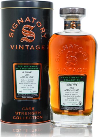 Signatory Vintage Glenlivet Aged 14 Years - Spirits from Tuxedo Wine & Spirits