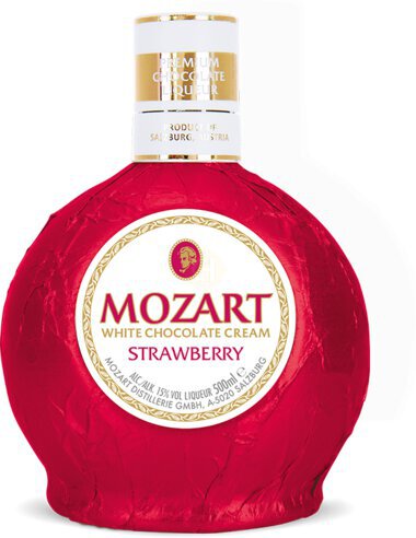 Mozart Chocolate Strawberry Cream Liquor Fb - spirits from Tuxedo Wine Spirits Atlanta