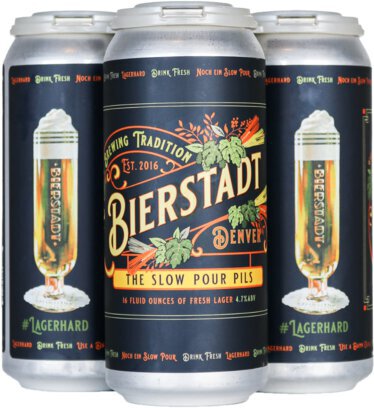 Bierstadt Slow Pour Pils - Beer from Tuxedo Wine & Spirits