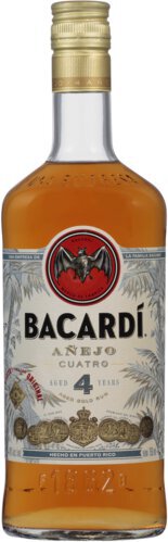 Bacardi 4yr Cuatro Añejo Rum - Spirits from Tuxedo Wine & Spirits