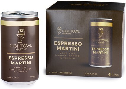Nightowl Tequila Espresso Martini - Spirits from Tuxedo Wine & Spirits