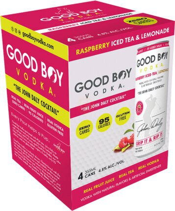 Good Boy John Daly Raspberry Iced Tea Lemonade - spirits from Tuxedo Wine Spirits Atlanta