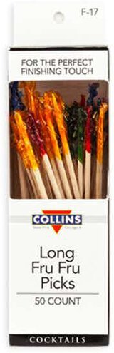 Collins Fru Fru Picks 40ct - Accessories from Tuxedo Wine & Spirits