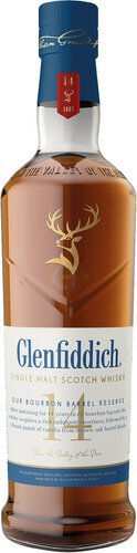 Glenfiddich 14yr Bourbon Barrel Reserve Single Malt Scotch - Spirits from Tuxedo Wine & Spirits