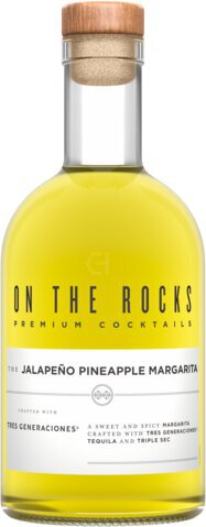 On the Rocks Tres Generaciones Jalapeño Pineapple Margarita - Spirits from Tuxedo Wine & Spirits