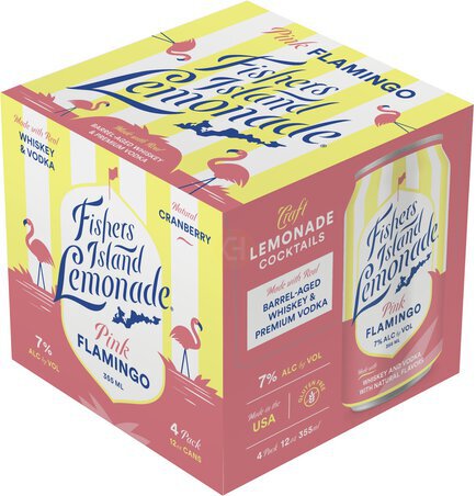 Fishers Island Lemonade Pink Flamingo - spirits from Tuxedo Wine Spirits Atlanta