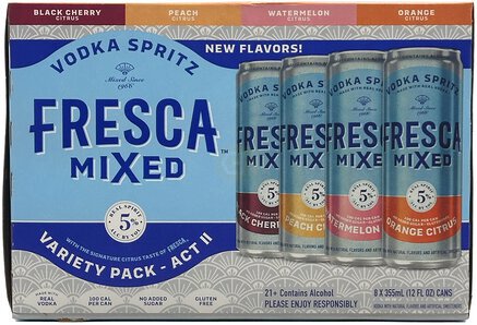 Frescas Mixed Vodka Spritz Variety Pack #2 - Spirits from Tuxedo Wine & Spirits