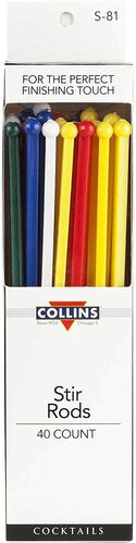 Cocktail Stir Rods 40 Pack - Accessories from Tuxedo Wine & Spirits
