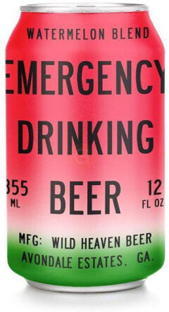 Wild Heaven Beer Watermelon Emergency Drinking Beer 12oz Cans - beer from Tuxedo Wine Spirits Atlanta