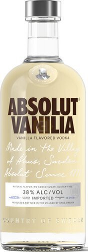 Absolut Vanilia Vanilla Vodka - spirits from Tuxedo Wine Spirits Atlanta
