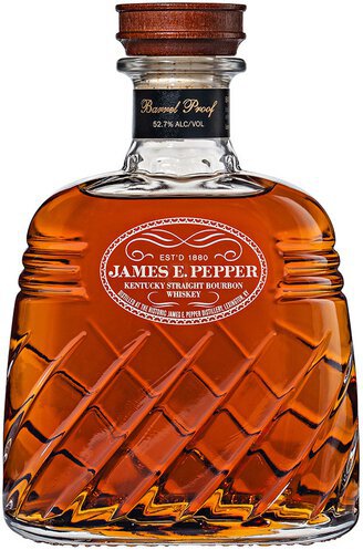 James E Pepper Cask Strength Bourbon - Spirits from Tuxedo Wine & Spirits