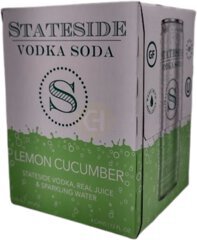 Stateside Vodka Soda Lemon Cucumber - Spirits from Tuxedo Wine & Spirits