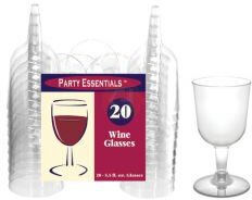 Clear Wine Glasses (20-pack) - Accessories from Tuxedo Wine & Spirits
