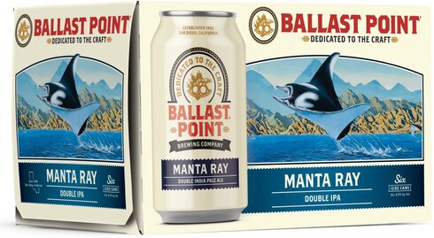 Ballast Point Manta Ray Dbl IPA - Beer from Tuxedo Wine & Spirits