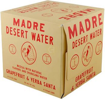 Madre Desert Water Grapefruit & Yerba Santa Mezcal Cocktail - Spirits from Tuxedo Wine & Spirits