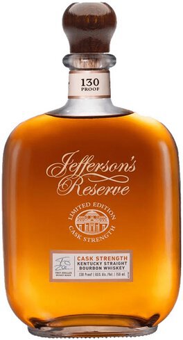 Jeffersons Reserve Cask Strength Bourbon - Spirits from Tuxedo Wine & Spirits