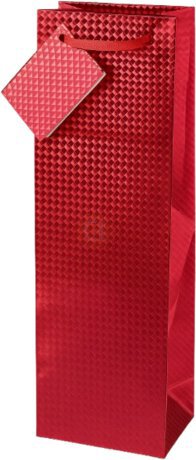 Red Holographic Single Wine Bag - accessories from Tuxedo Wine Spirits Atlanta