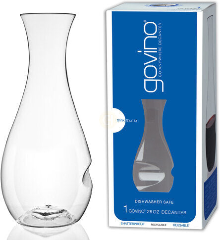 Govino Decanter 28oz - Accessories from Tuxedo Wine & Spirits