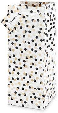 Tuxedo Dots Liquor And Champagne Gift Bag - Accessories from Tuxedo Wine & Spirits