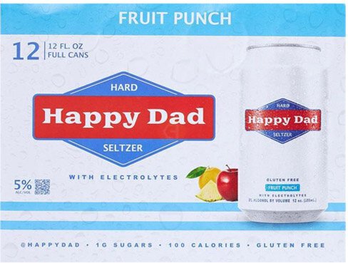 Happy Dad Fruit Punch Hard Seltzer - Beer from Tuxedo Wine & Spirits