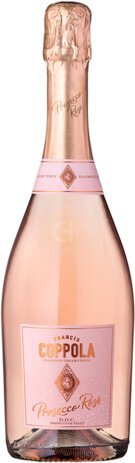 Coppola Diamond Collection Prosecco Rose Sparkling Wine, Italy, 750mL, 11% ABV - Wine from Tuxedo Wine & Spirits