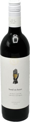 Hand On Heart Cabernet Sauvignon Non Alcoholic - wine from Tuxedo Wine Spirits Atlanta