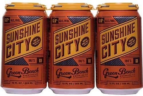 Green Bench Sunshine City IPA - Beer from Tuxedo Wine & Spirits