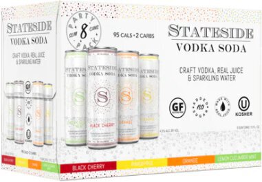 Stateside Vodka Soda Variety - Spirits from Tuxedo Wine & Spirits