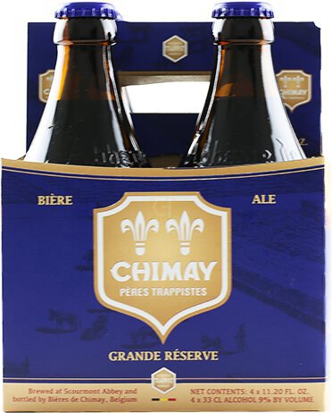 Chimay Bieres Trappistes Grande Reserve Blue Label Beer - Beer from Tuxedo Wine & Spirits