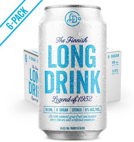 Long Drink Zero Seltzer RTD Cocktail Cans - Spirits from Tuxedo Wine & Spirits