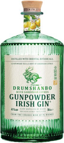 Drumshanbo Gunpowder Irish Gin with Sardinian Citrus - Spirits from Tuxedo Wine & Spirits