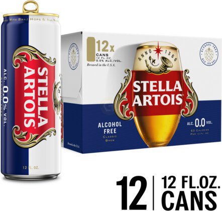 Stella Artois 0.0 Non-Alcoholic Beer - Beer from Tuxedo Wine & Spirits