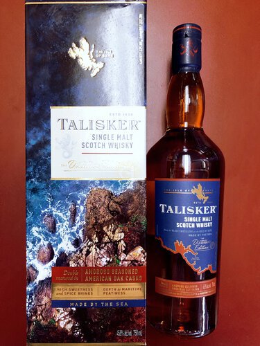Talisker Distillers Edition Double Matured Amoroso Sherry Cask Wood Single Malt Scotch Whisky 2022 - Spirits from Tuxedo Wine & Spirits
