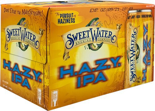 Sweetwater Hazy IPA 12oz Cans - Beer from Tuxedo Wine & Spirits