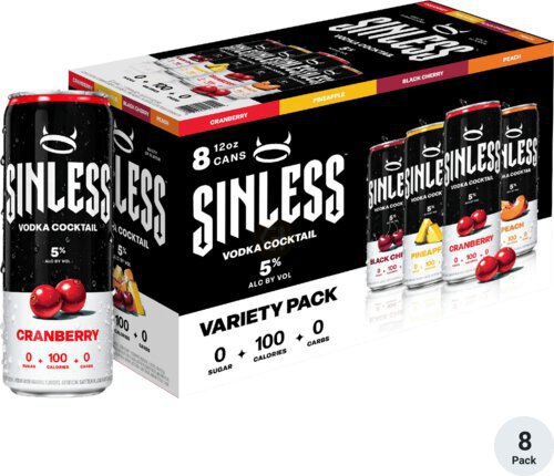 Sinless Vodka Cocktail Variety Pack - Spirits from Tuxedo Wine & Spirits