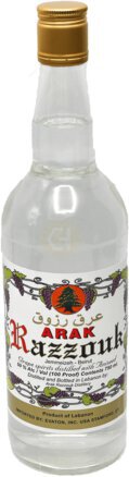 Arak Razzouk Brandy - Spirits from Tuxedo Wine & Spirits