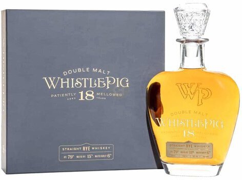 WhistlePig Rye Whiskey Double Malt 18 Year Old - Spirits from Tuxedo Wine & Spirits